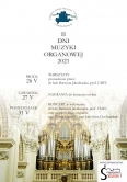 plakat drugie dni muzyki organowej